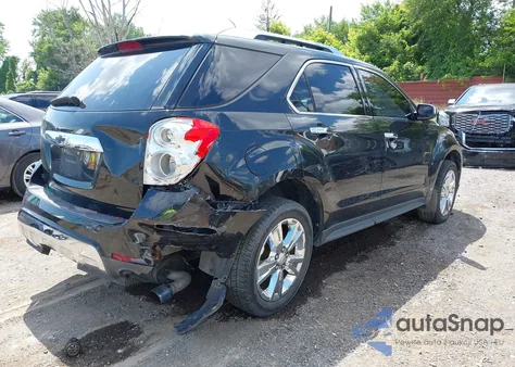 2011 Chevrolet Equinox Ltz z USA, uszkodzony, nr VIN 2CNFLFE58B6264789